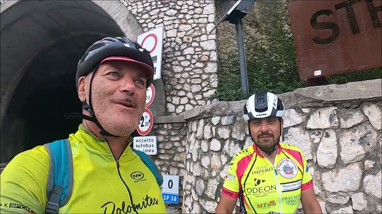La Ciclabile di Limone sul Garda e strada della Forra in BDC. 03-09-23