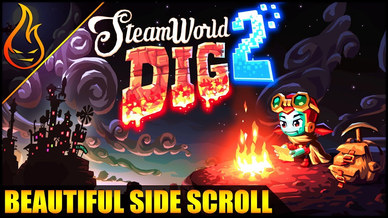 Epic 2D Side Scroller Action: SteamWorld Dig 2