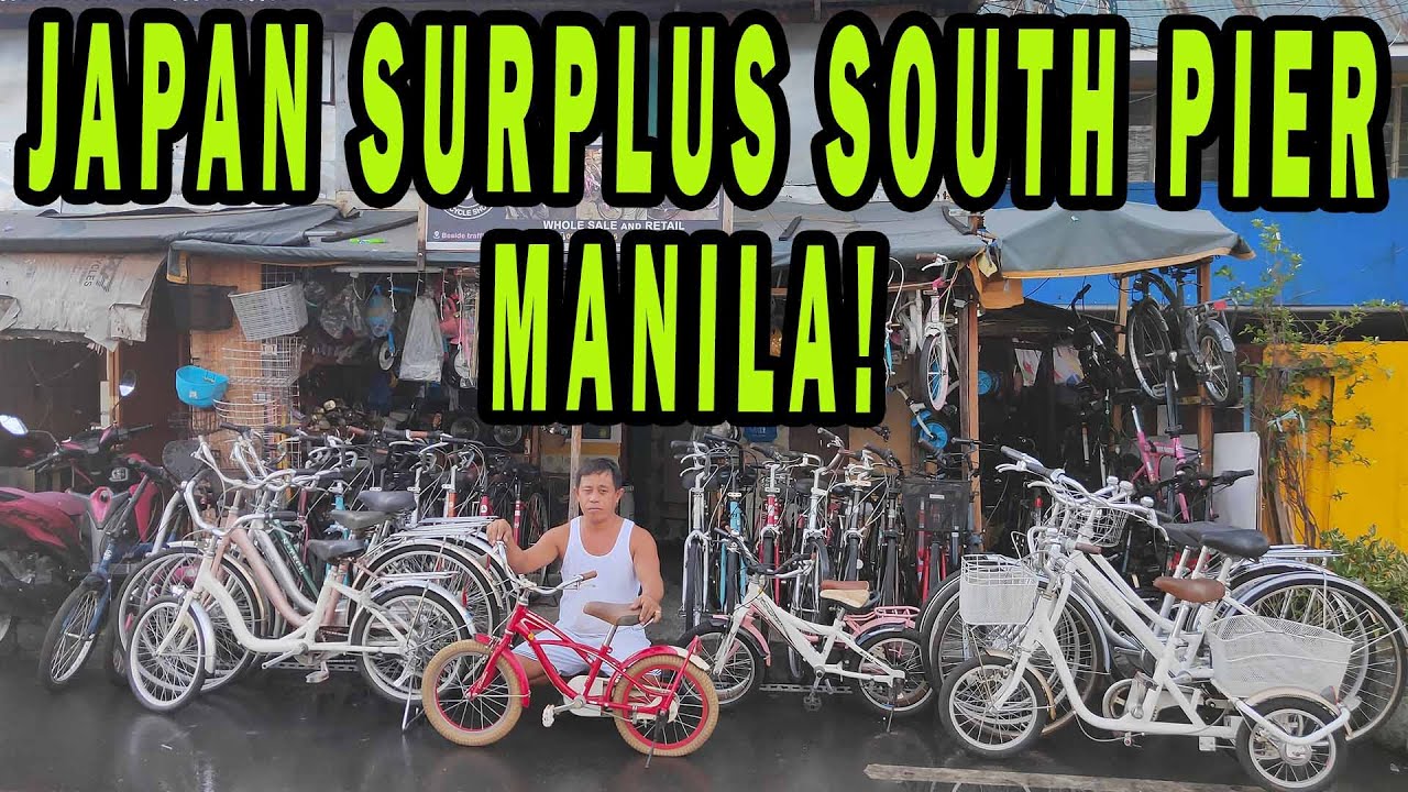 BAGSAKAN NG JAPAN SURPLUS BIKE│SOUTH PIER SA MANILA!