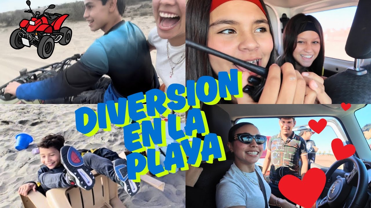 DIVERSIÓN DE SEMANA SANTA EN LA PLAYA CON LAS SOÑADORAS Y SOÑADORES 🏝️☀️