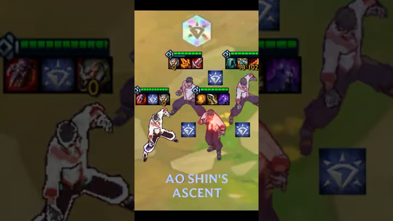 10 Crystal Gambit 💎 Emblem and I got 4 Lee sin ??? 😭 #tft #teamfighttactics #dtcl #tftset15