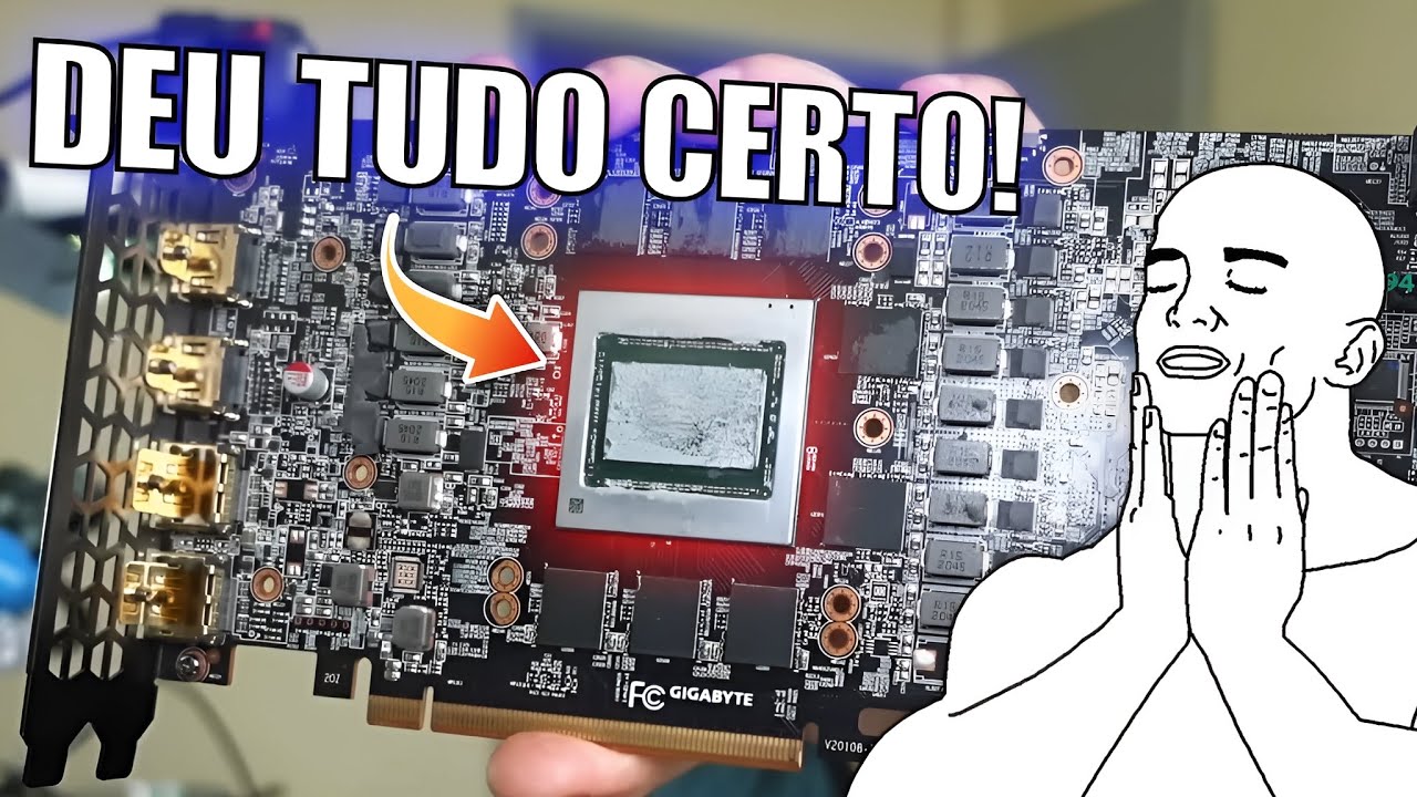 Quase DESISTI De Consertar Essa RX 6800 XT