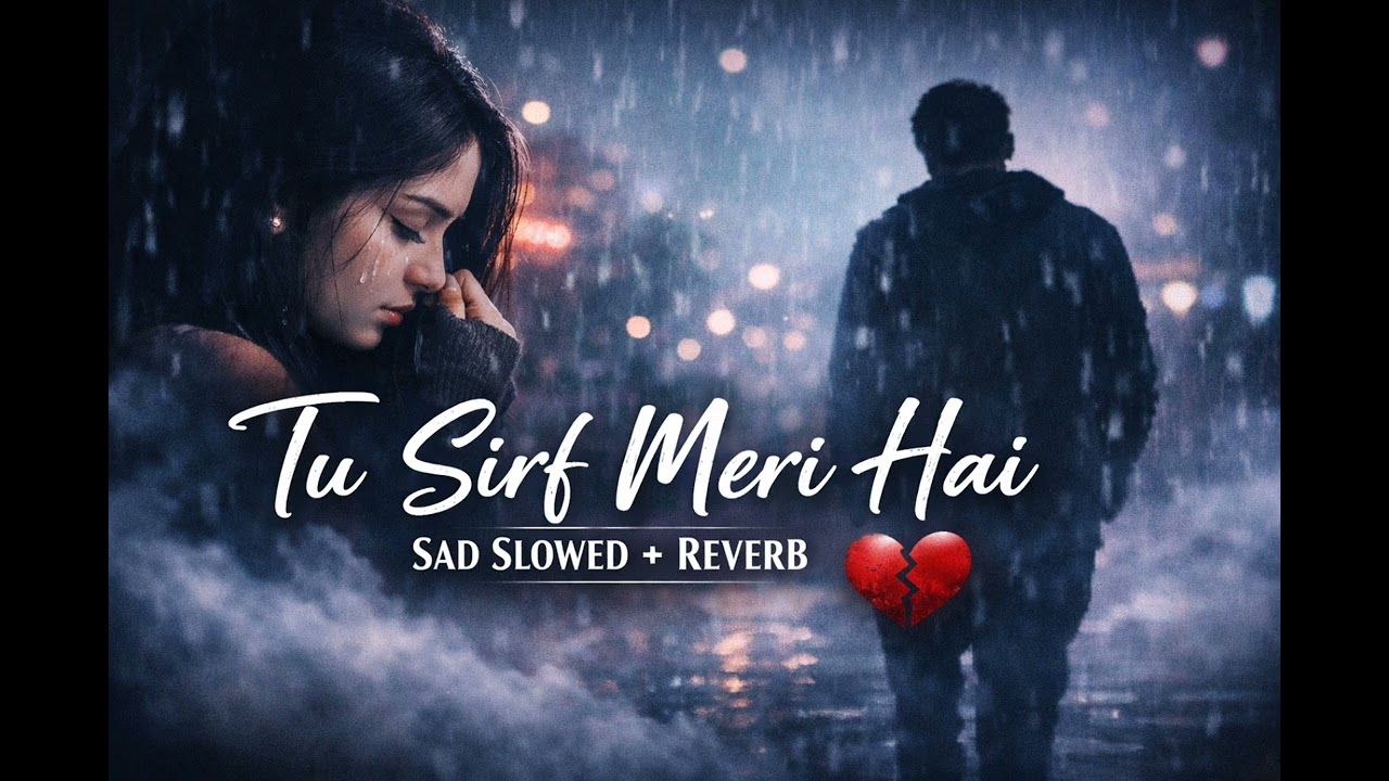 Tu sirf meri hai slowed+reverb emotional song 😭#arijitsingh#sad song 