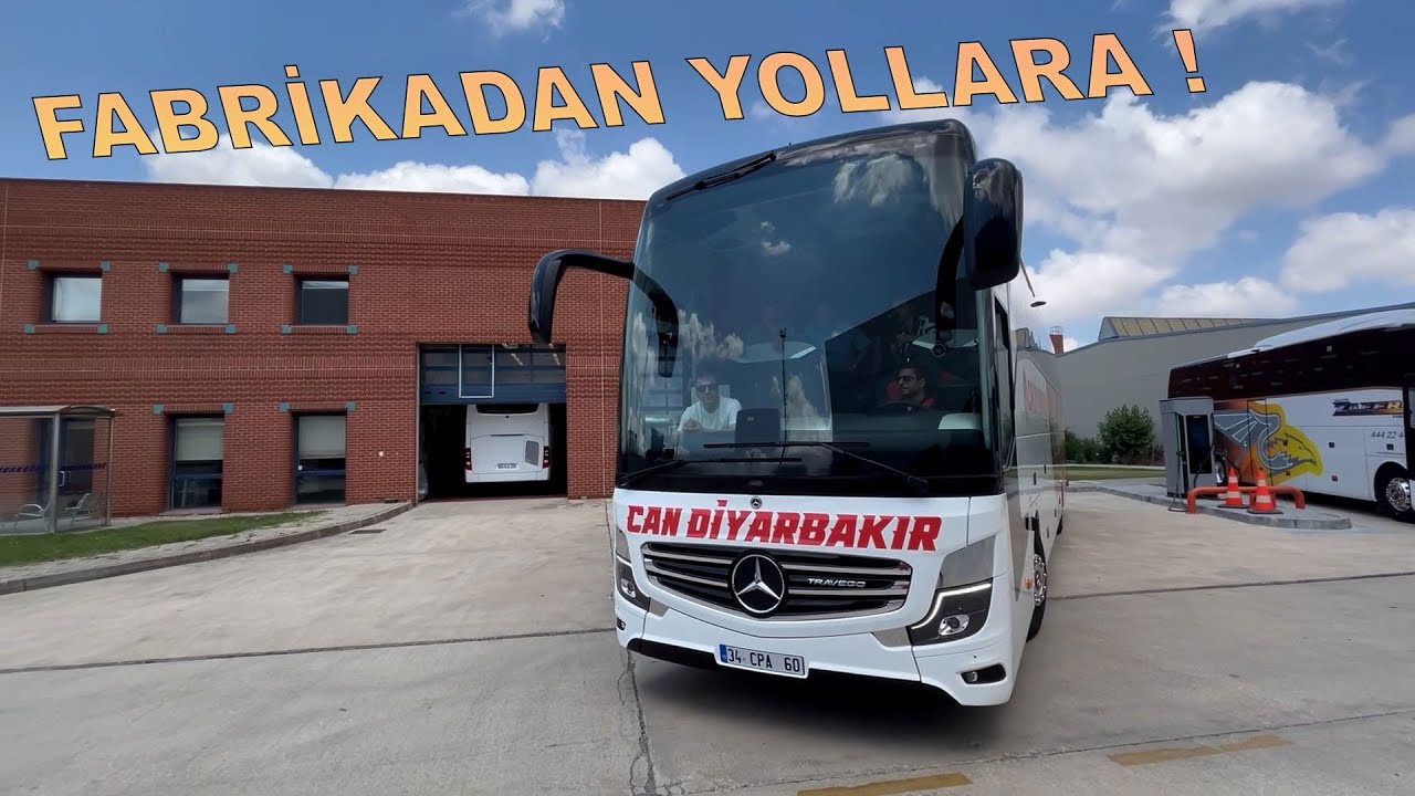 Koltuk Arkası TV'ler Tarih Oluyor ! | Bir Otobüsün Fabrikadan Yollara Çıkışı