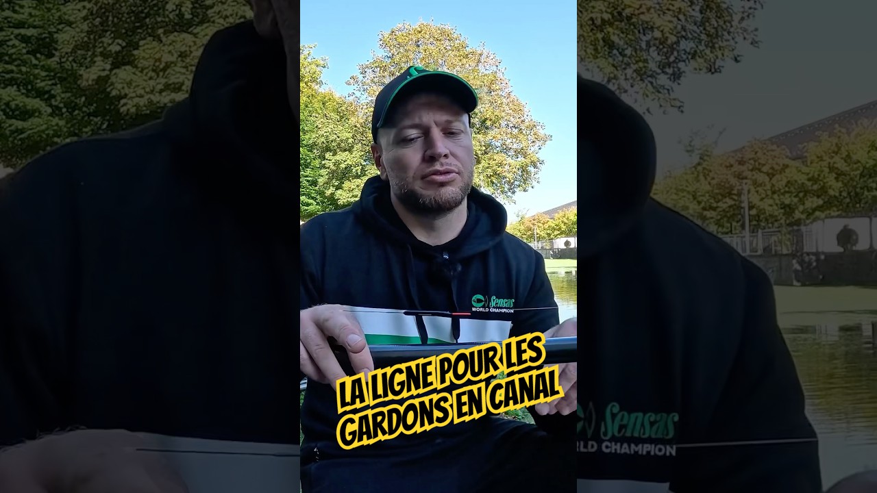 La LIGNE pour p&ecirc;cher les Gardons en canal! P&ecirc;che Rapide, P&ecirc;che de vitesse! #pecheaucoup
