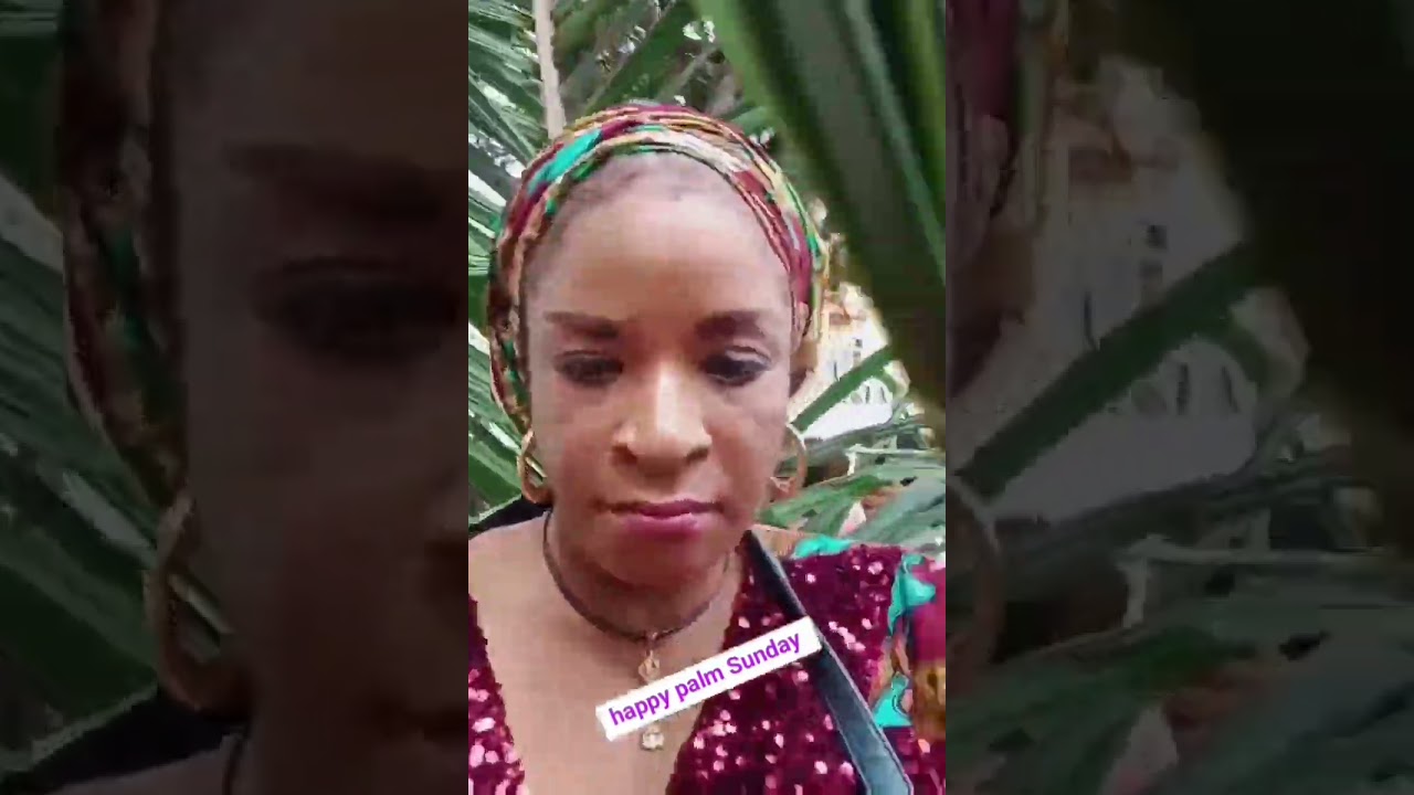 WHEN ITS PALM SUNDAY 