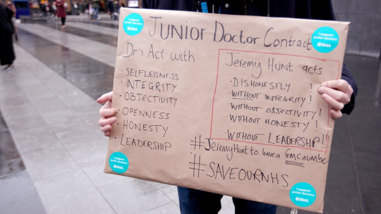 Junior Doctor's Strike - 9th March 2016