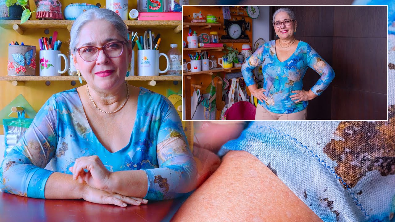 Cómo hacer BLUSA CUELLO EN V, forrada/con tus medidas/paso a paso.Te enseño el Patrón de blusa.
