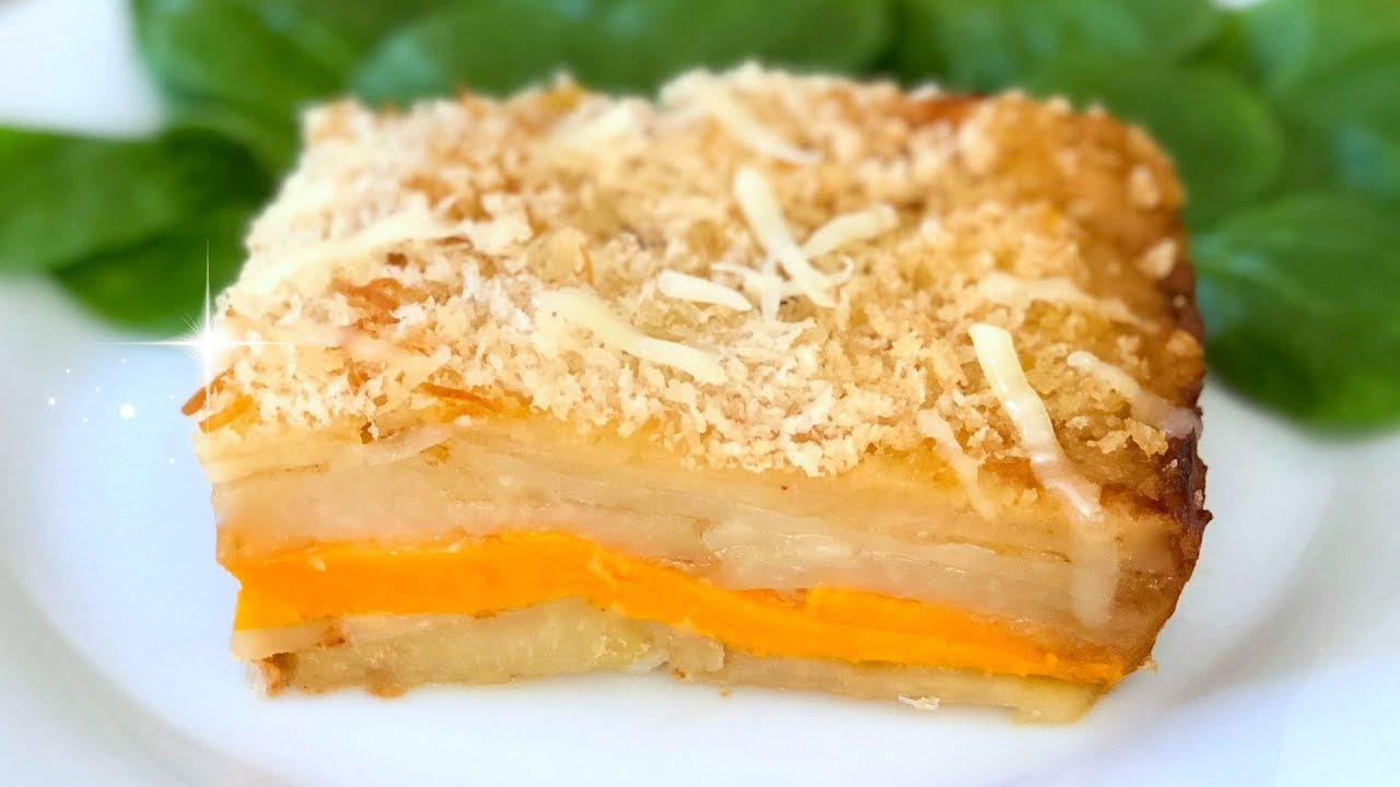 Super Easy Two Potato Gratin f/ Famous Idaho Potatoes