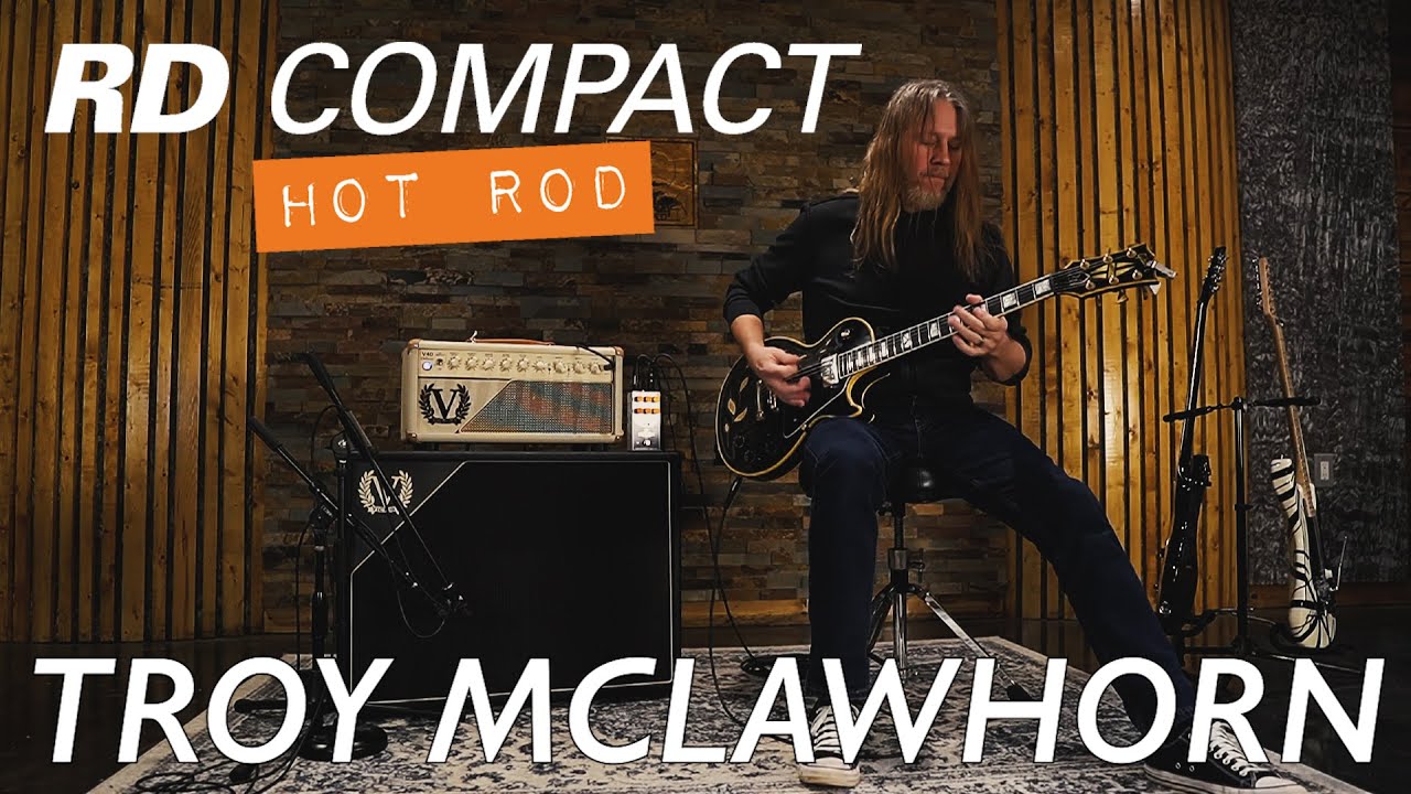 Troy McLawhorn of Evanescence checks out the RD Compact Hot Rod!