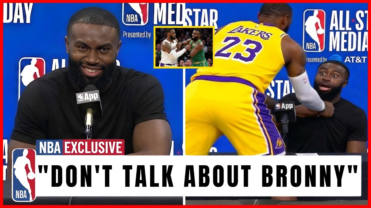 Jaylen Brown Just BRUTALLY DISRESPECTED Bronny Again… Watch LeBron GO CRAZY