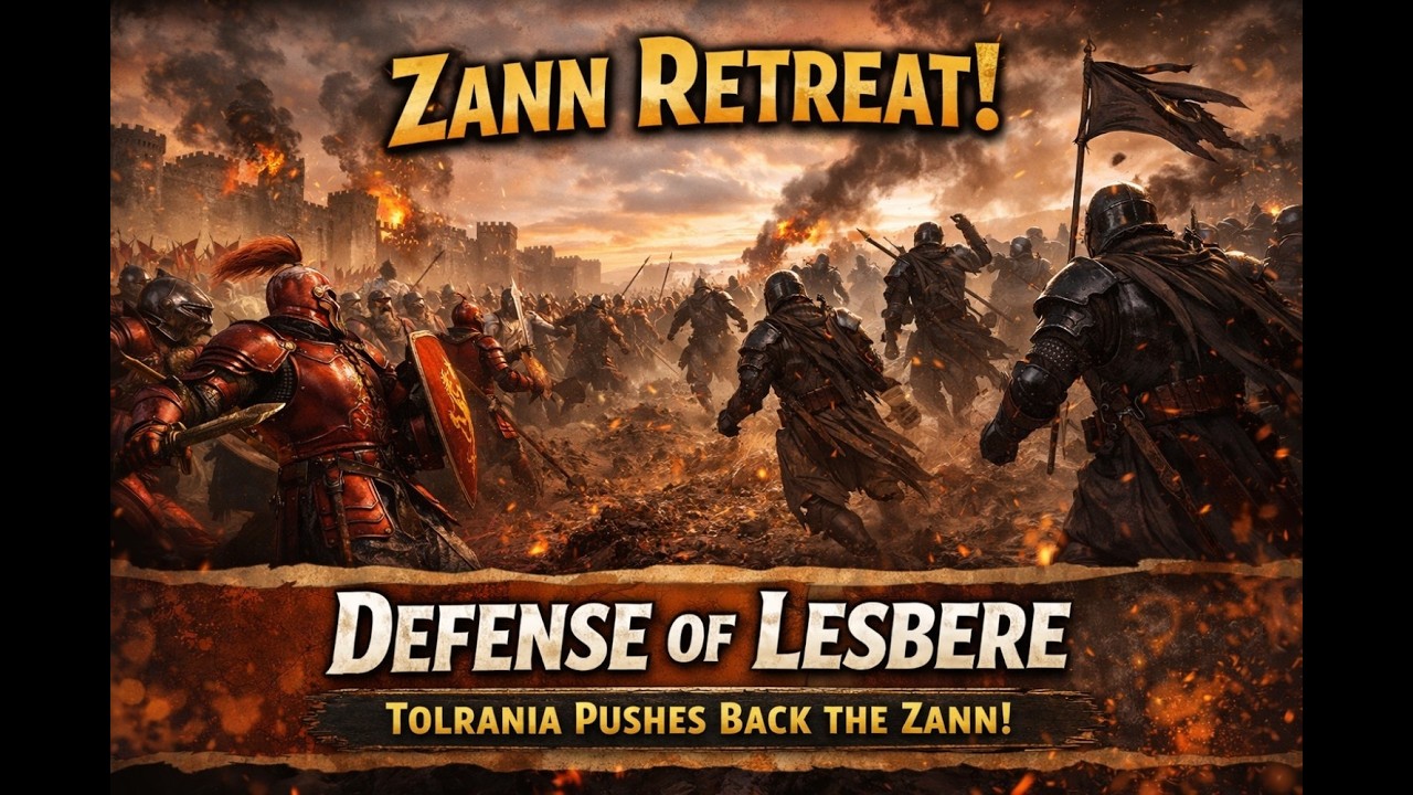 Tolrania vs Zann: The Battle of Lesbere | Warband - Perisno 1.5.4 | Playthrough # 39