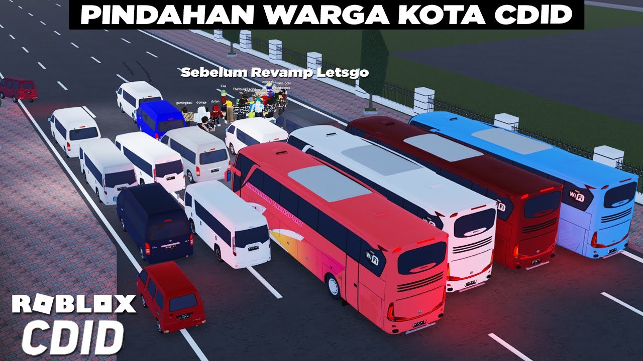 Mudik Terbesar yg Pernah ku Alami di CDID ٩( ⊙ ₒ ⊙ ԅ), Sebelum Revamp | Roblox Car Driving Indonesia