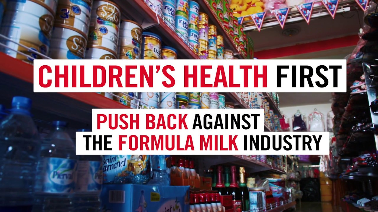 Dont push it - why we must stop aggressive marketing of formula milk (10 min, English)