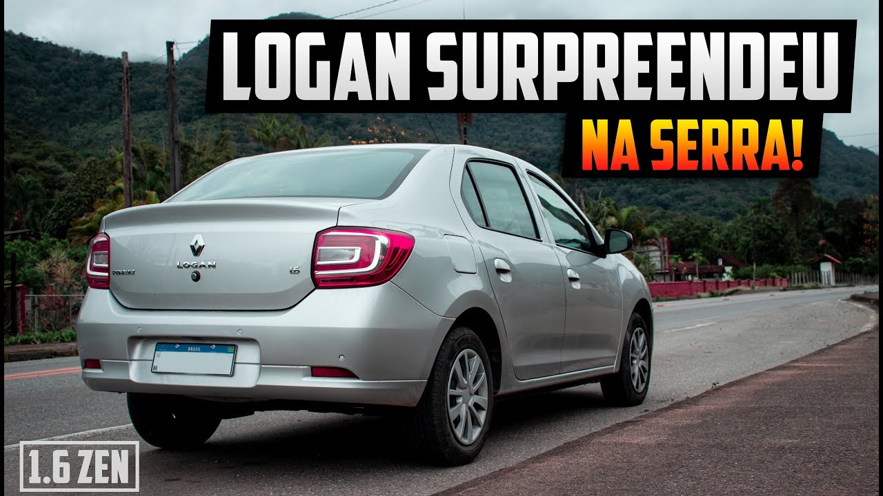 SUBINDO A SERRA COM O RENAULT LOGAN ZEN 1.6 2020
