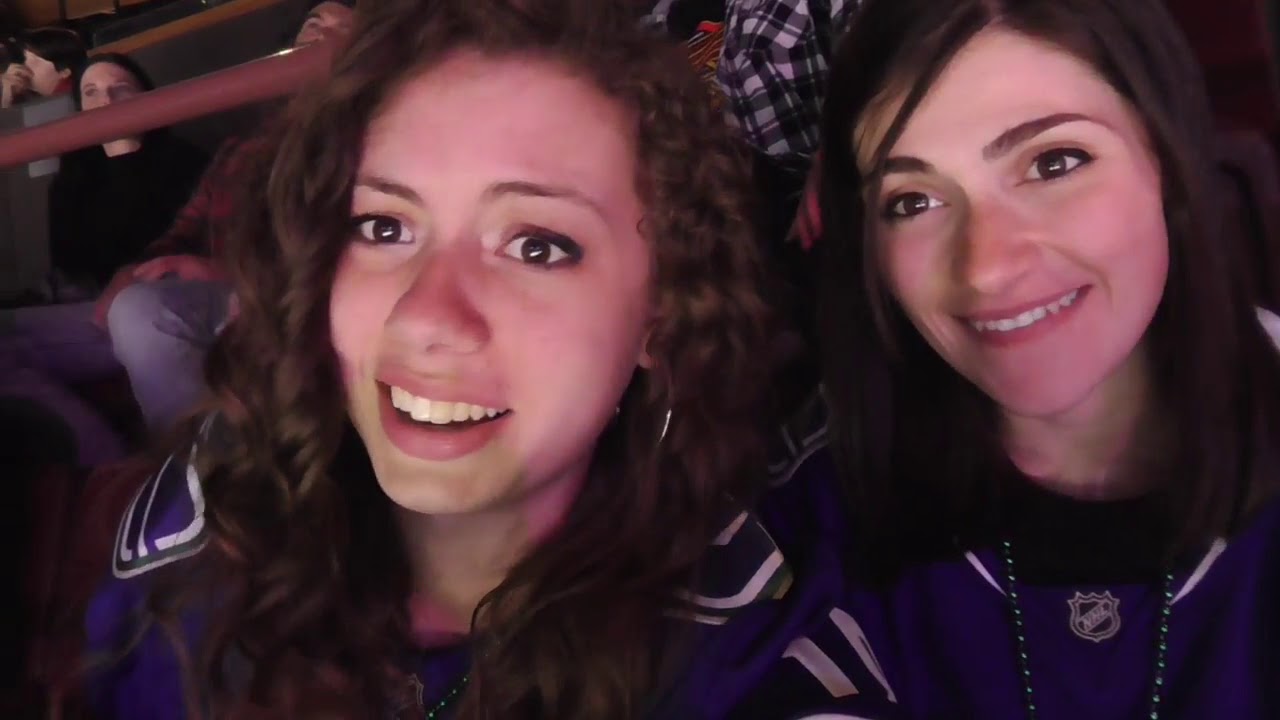 Vlog #97   First NHL Game in Rogers Arena