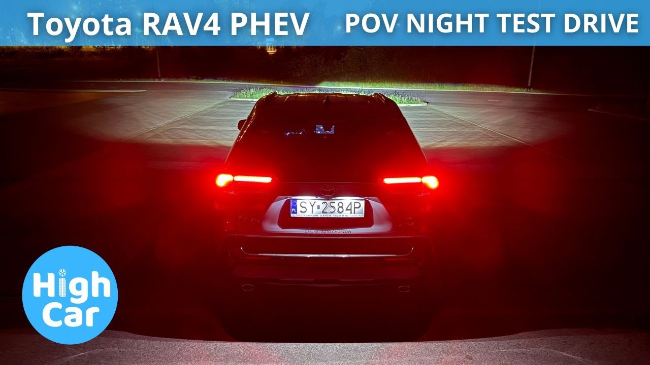 TOYOTA RAV4 PHEV 2025 [2.5 306HP] | POV NIGHT TEST DRIVE 4K
