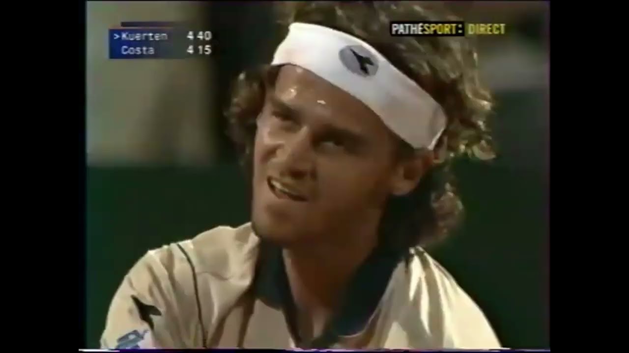 Gustavo Kuerten vs Albert Costa 2000 Rome QF Highlights