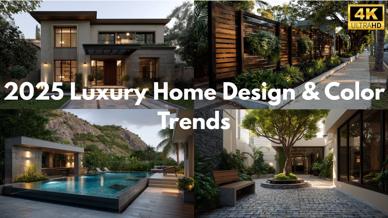 2025 Luxury Home Design & Color Trends: Natural Comfort Meets Stunning Decor You Must See!