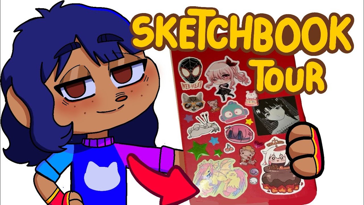 KkChegou a hora...de fazer o tour pelo meu Sketchbook !!! @k3lly_draw 