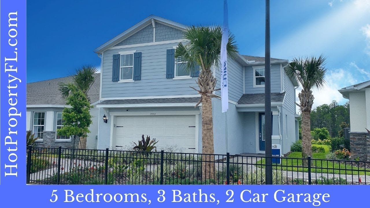 New Home Tour | Clermont / Serenoa Lakes by Pulte | Orlando | Trailside model, 5 bedrooms, Florida