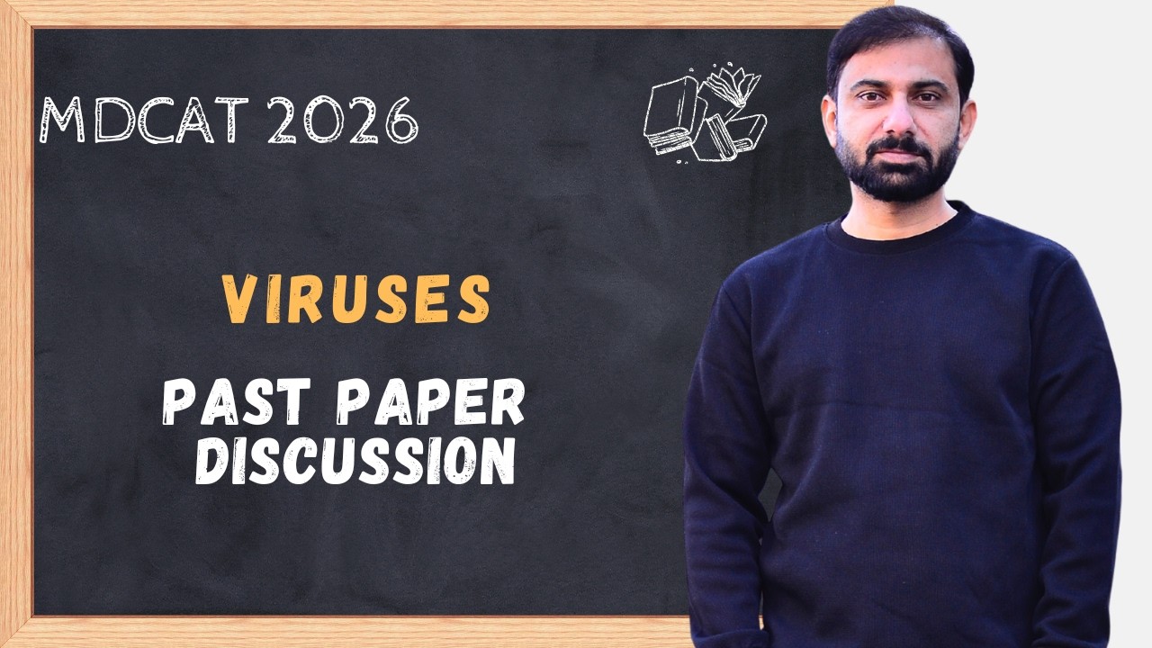MDCAT 2026 | Past Papers Discussion on Acellular Life | Dr Sohail