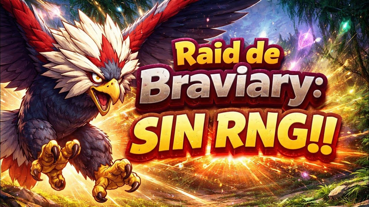 LA MEJOR ESTRATEGIA: RAID DE BRAVIARY SIN RNG! 100% winrate