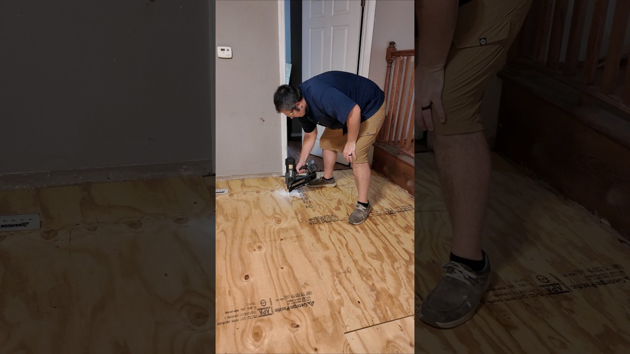 Flex Cordless Framing Nailer #shorts #flextools #tools #framingnailer #nailgun #subfloor #nailer