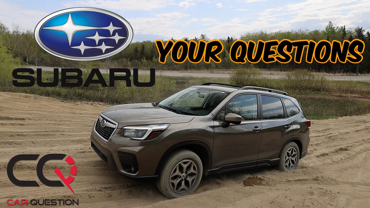 The Subaru Forester Review, and answer to YOUR question about Subaru!
