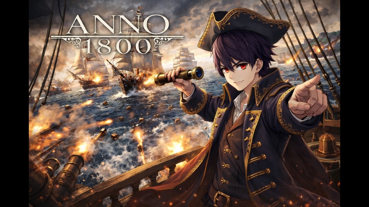 Anno 1800 - Gameplay #9【新人Vtuber】