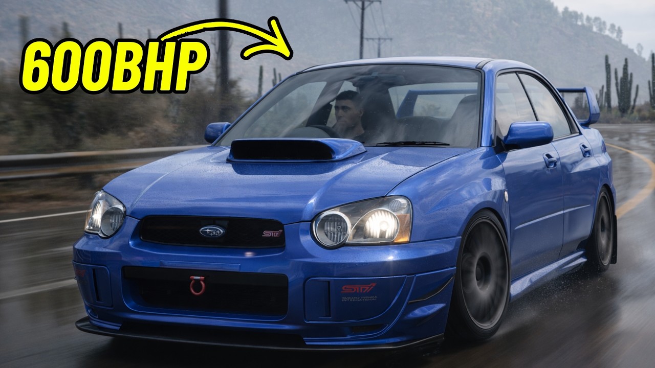 I Drove A 600HP Subaru WRX STI - Nurburgring | Steering Wheel Gameplay