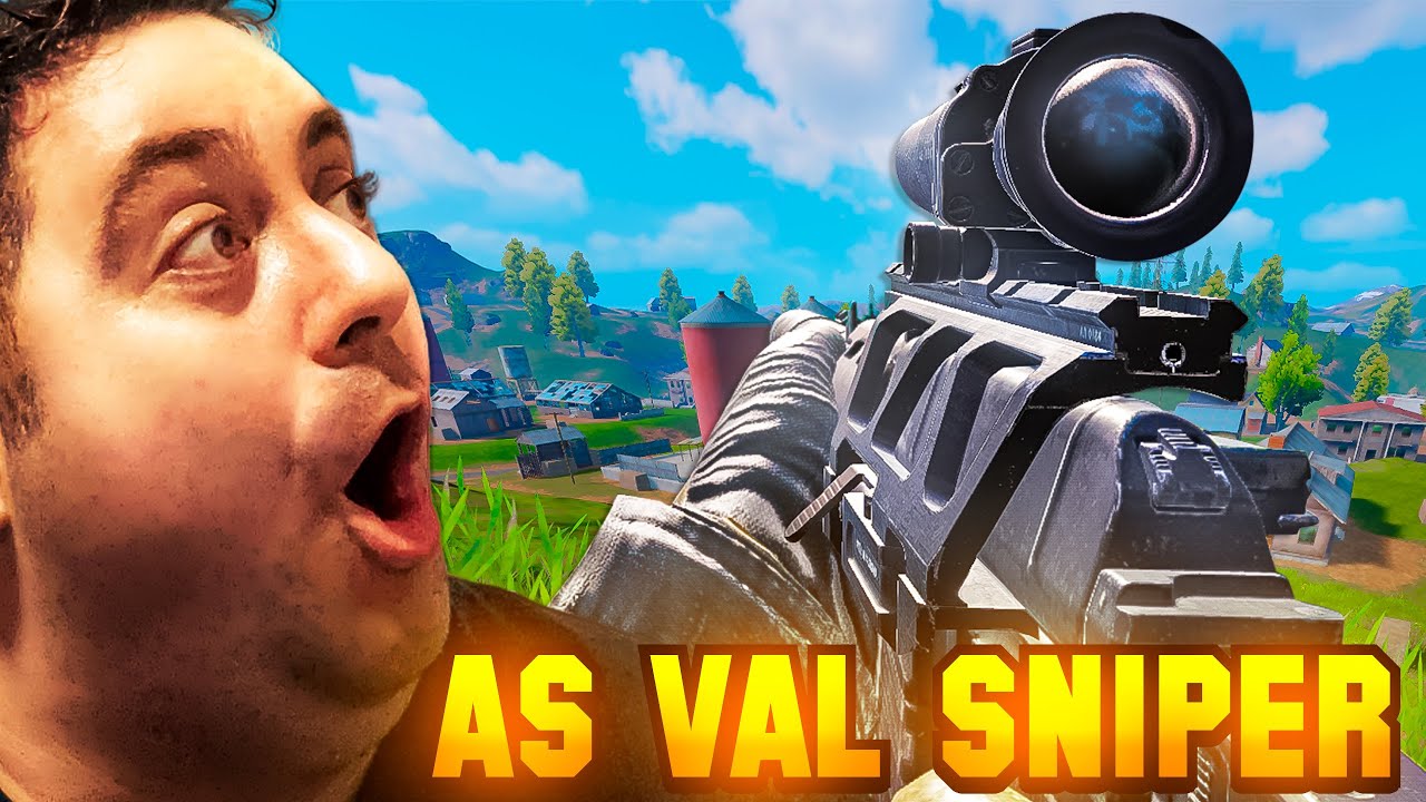 CONVIERTO LA ASVAL EN SNIPER (SALE MAL)