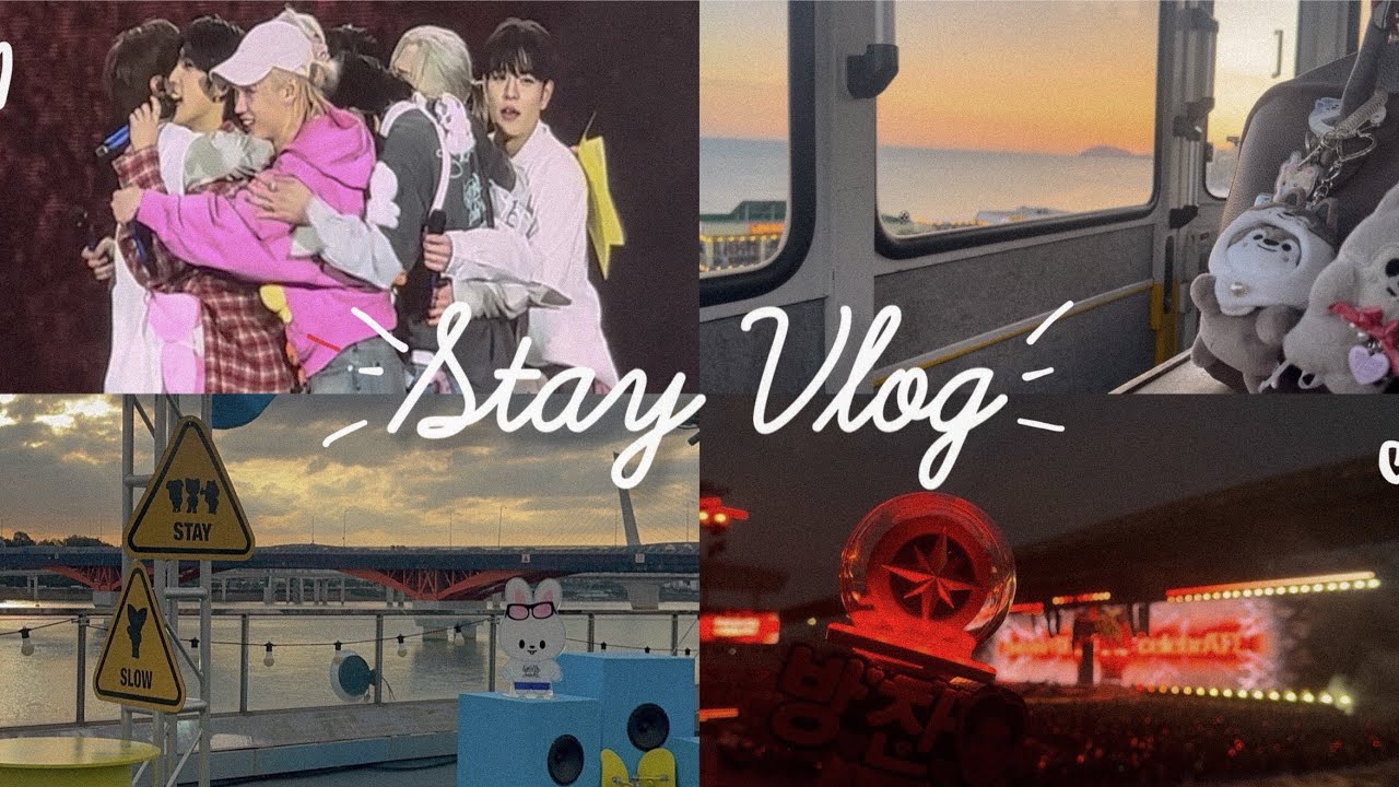 [STAY VLOG] /스키즈 콘서트 브이로그/Stray Kids DominATE:CelebrATE concert vlog, skz pop-up store, travel-log