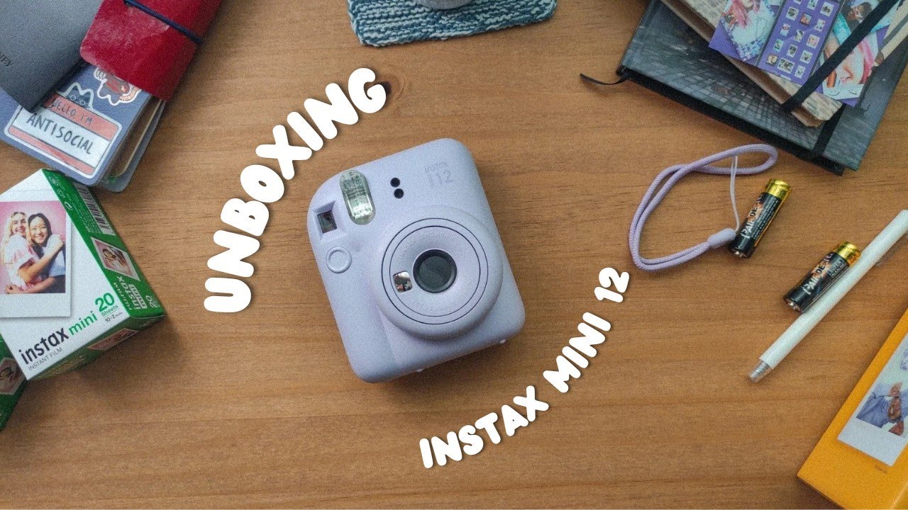 unboxing: instax mini 12