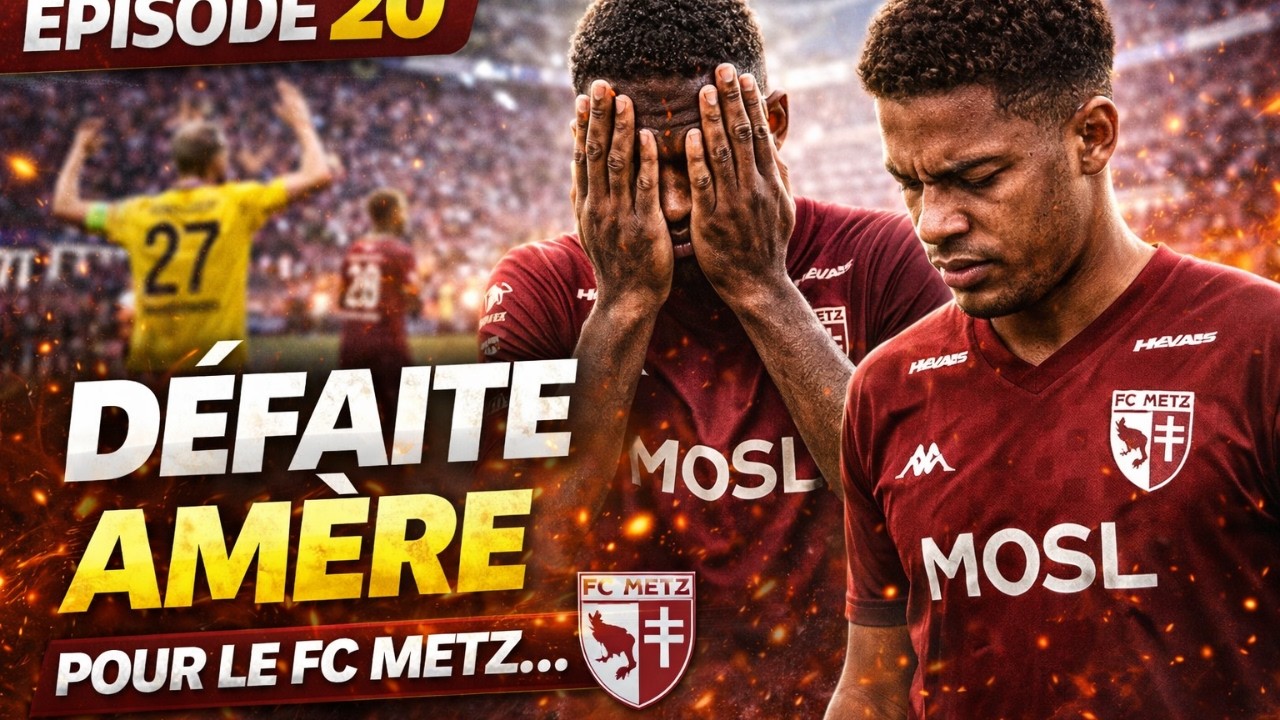 👉 FC Metz : une défaite très difficile à accepter… 😤 | Carrière FC 26 Épisode 20