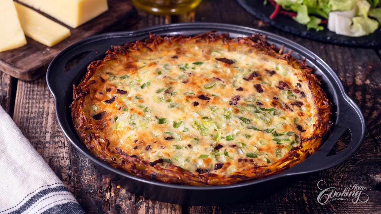 Potato Crust Quiche - Gluten-Free Quiche Recipe