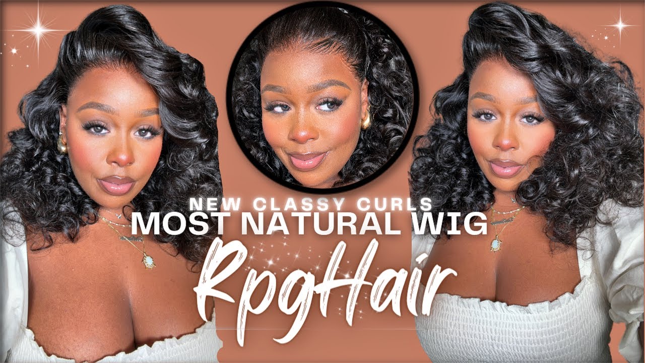 OH BABY!😍 THE CLEANEST HD 13X4 CLASSY CURLS FLIP-OVER STYLED WIG! BOUNCY LARGE DENSITY FT. RPGHAIR