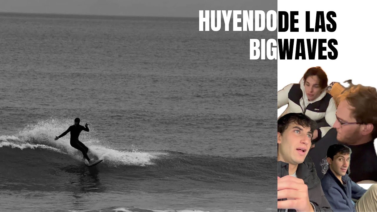 “HUYENDO DE LAS BIG WAVES” by @aragonstuff
