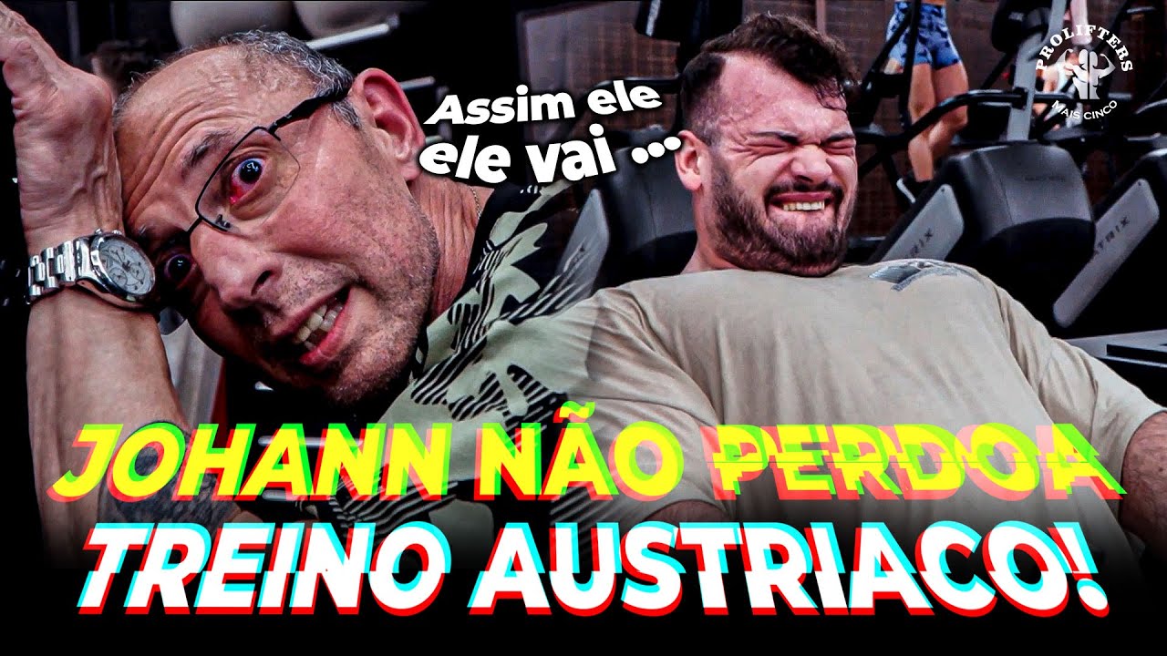 ELE NUNCA TREINOU GLUTEOS - ATLETA ALEMÃO PRO VEIO TREINAR COM JOHANN