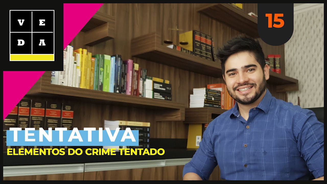 VEDA 15. TENTATIVA | ELEMENTOS DO CRIME TENTADO