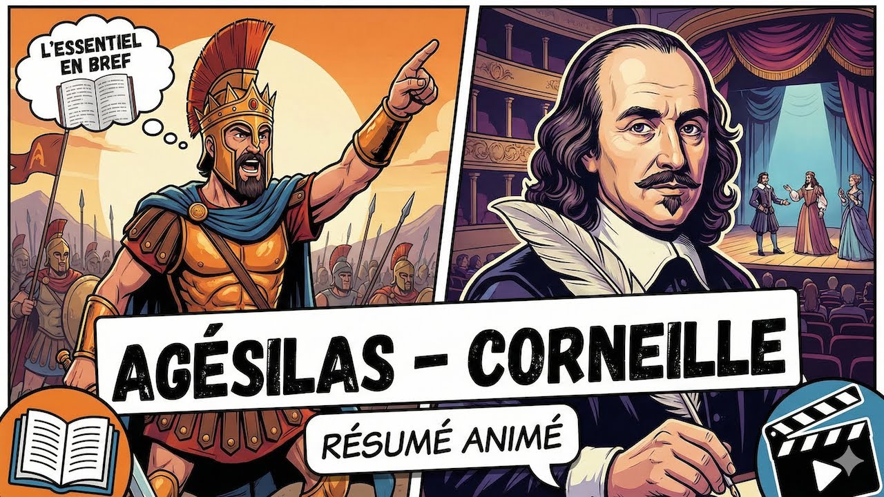 Agésilas - Corneille | Résumé animé pour comprendre l’essentiel 📚🎬