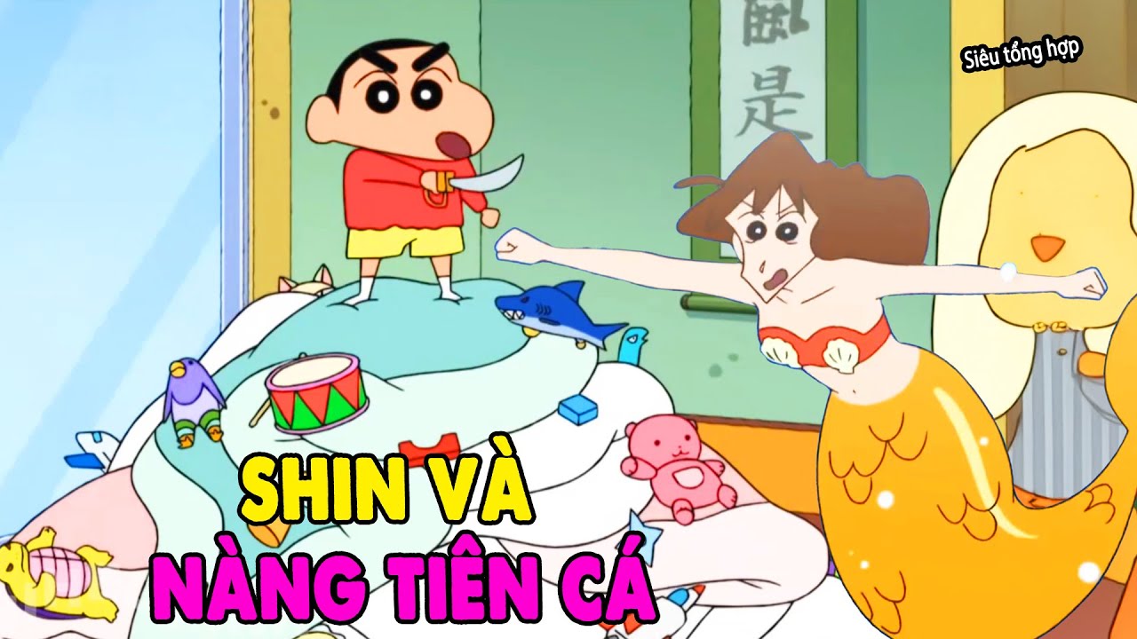Siêu Tổng Hợp Shin - Thử Thách Cấm Cười Khi Ăn | Shin Tập Mới Để Ăn Cơm | Shin Cậu Bé Bút Chì