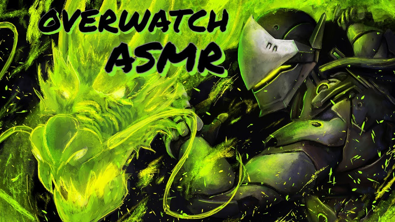 ASMR GAMING OVERWATCH UNRANKED-GENJIBALL