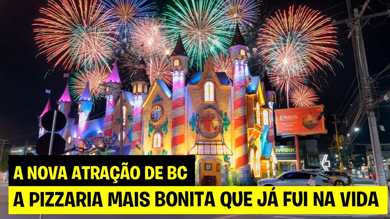 INAUGURAÇÃO DO CASTELO KARAZAN, A LINDA PIZZARIA TEMÁTICA DE BALNEÁRIO CAMBORIÚ