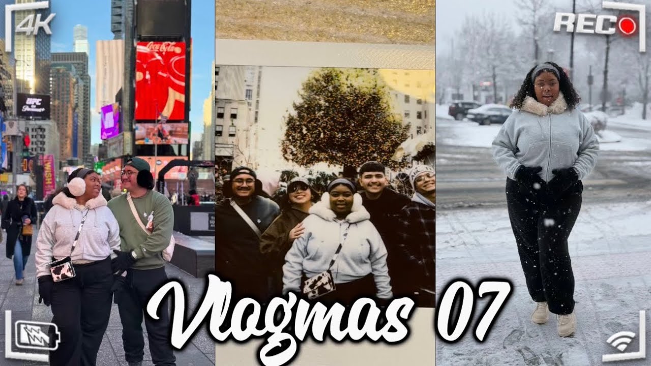 “Vlogmas Day 7 :1 Year Anniversary Trip to New York 🗽🥺✨”