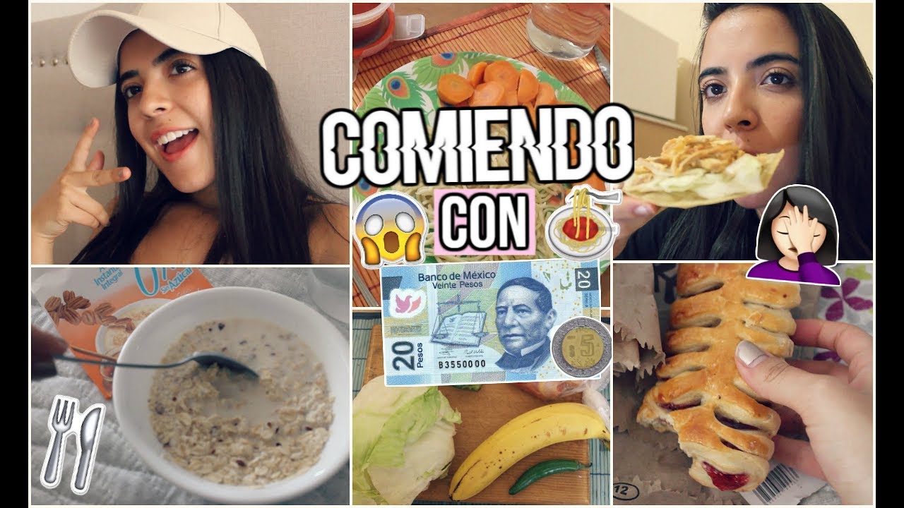 UNA SEMANA COMIENDO CON $25