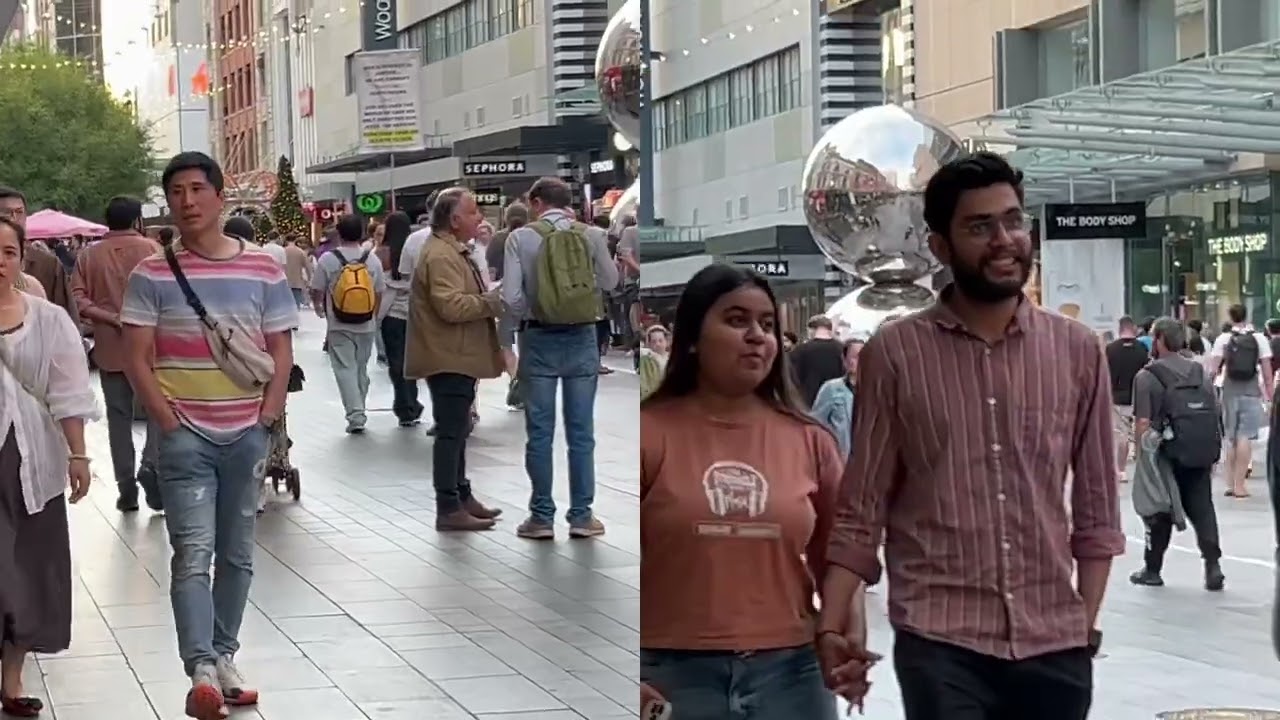 Adelaide, the Gem City of Australia PART 31 - RUNDLE MALL AT XMAS