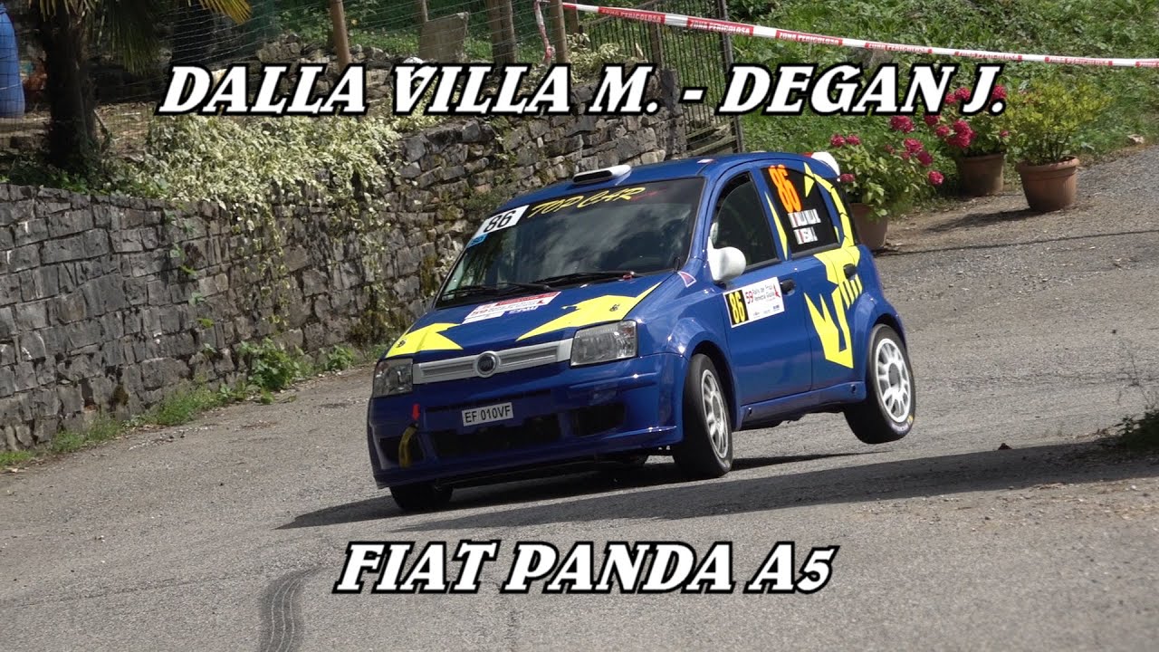 RALLY DEL FRIULI 2024 | MIRKO DALLA VILLA - JESSICA DEGAN | FIAT PANDA A5 | BY BELLUNOVIDEO
