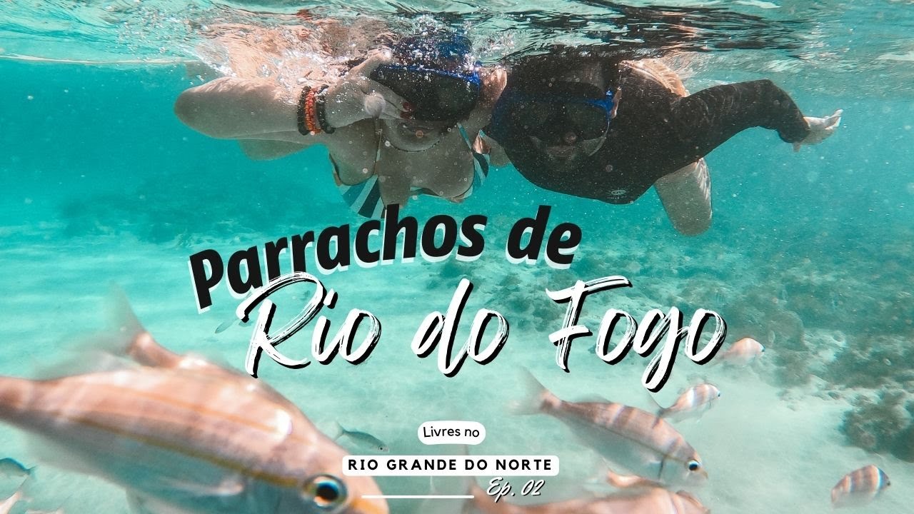 Mergulho nos Parrachos de Rio de Fogo com a maré alta | Pôr do sol em São Miguel do Gostoso