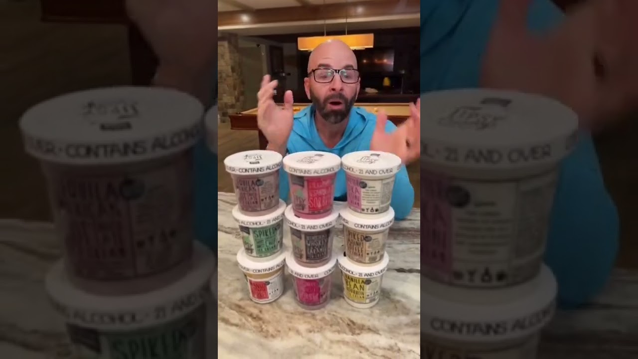 Liquor-infused ice cream?! Say less.  🍨 🍸